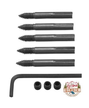 Milwaukee Feed and Set Screw Accessory Set, Standard, Steel