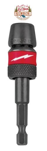 Milwaukee Drill Bit Extension, 1/4 in Shank, Hex Shank, 3 in L, Steel