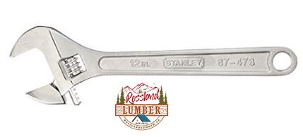 Stanley 12" Adjustable Wrench