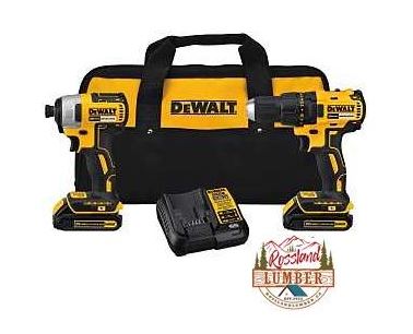 DeWALT Drill/Driver & Impact Driver Combo Kit