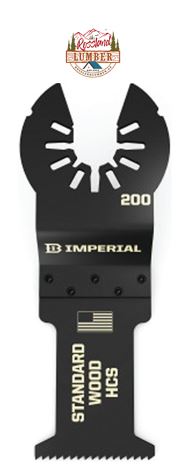 Oscillating Blade, One-Size, 12 TPI, HCS (Imperial Blade)