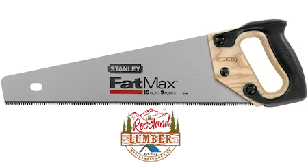 STANLEY® FATMAX® 15 in Carbon Steel Handsaw