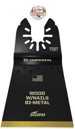 Imperial Blades Oscillating Blade, One-Size, 18 TPI, Bi-Metal