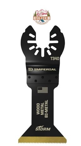 Imperial Blades Oscillating Blade, One-Size, 18 TPI, Bi-Metal