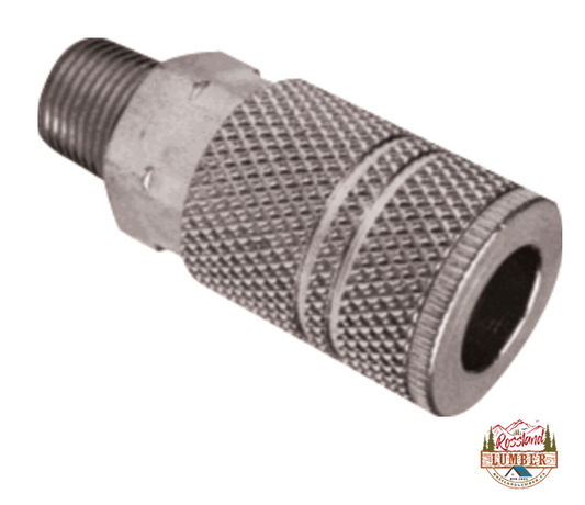 Air Hose 1/4" Industrial Coupler X 1/4" MNPT