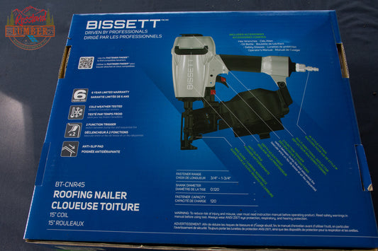 Coil Roofing Nailer 15 Degree