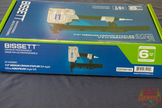 Stapler 2" Medium S4 Pneumatic 1/2"W - 2"L