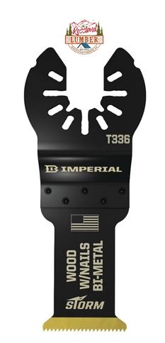 Imperial Blades Oscillating Blade, One-Size, 18 TPI, Bi-Metal